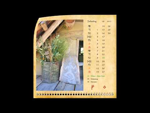 Eine heidnische Reise - Der Jahreskreis 2015 - Kalender