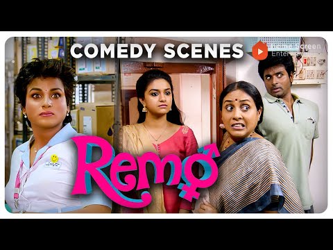 Remo Comedy Scenes | Laugh riot with Remo's hilarious antics ! | Sivakarthikeyan | Keerthy Suresh