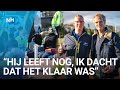 Vincent ontmoet acht maanden na vreselijke crash zijn held