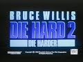 Die Hard 2 Die Harder 1990 VHS Movie Trailer