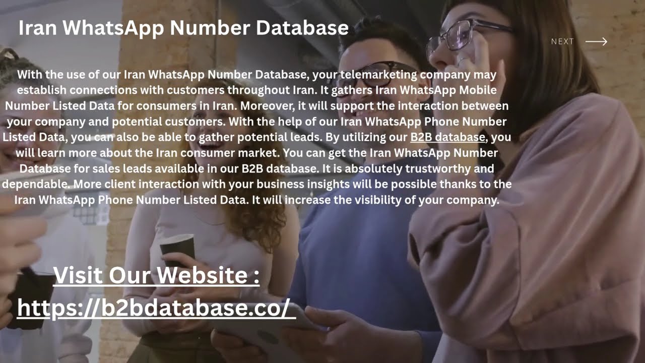 Iran WhatsApp Number Database For Marketing