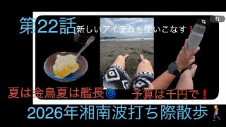 湘南波打ち際散歩2026真夏の節約術