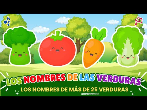 ✨🌱 Las Verduras y Sus Nombres para Niños | Aprende Jugando 🥕🥦🍆