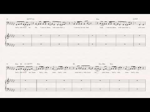 Tuba - I Wanna Dance With Somebody - Whitney Houston Sheet Music, Chords, & Vocals