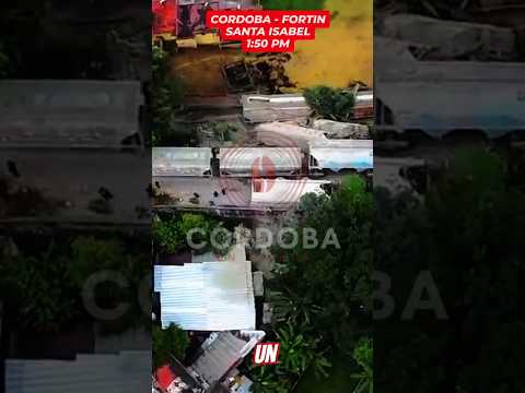 🚨 ¡DESCARRILA TREN EN LOS LIMITES DE CORDOBA Y FORTIN!🚨