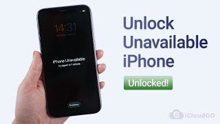 How to Unlock Unavailable iPhone Without WIFI, Apple ID and Password