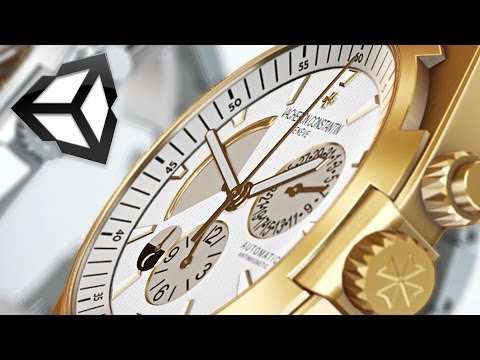 Unity realistic graphics : Interactive Online Watch 3d configurator