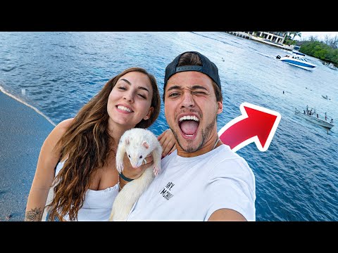 VAMOS LEVAR meu FURÃO para CONHECER a PRAIA *primeira vez*