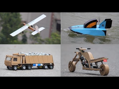 4 Amazing DIY TOYs | Awesome Ideas - 4 Things you can do it