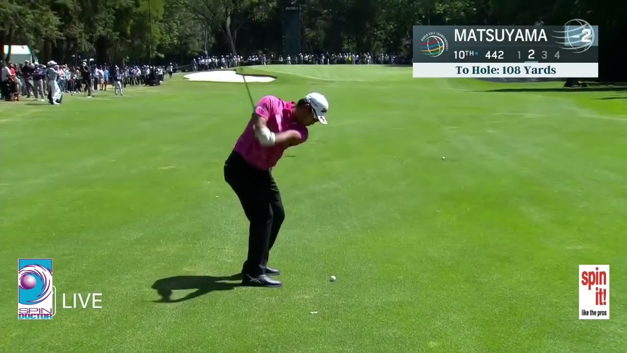 Great Golf Wedge Shots of Kuchar, Matsuyama & Stenson - SDG Series