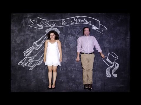 Pre wedding art video - Nikos & Maria - Stop Motion