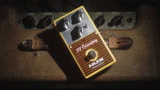 NUX 59 Bassguy Overdrive test by Jimmy Lin No Talking   4K