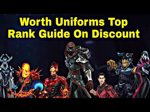 Uniform Discount Guide February 2022 And Top Worth Uniform Rank - Marvel Future Fight