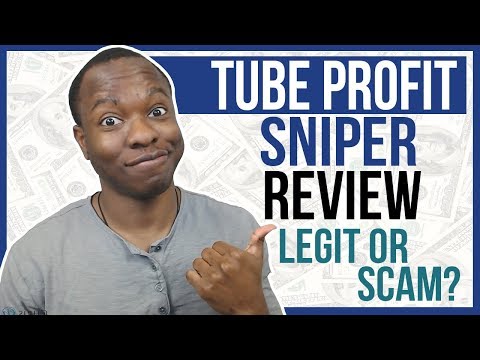 Tube Profit Sniper Review: Paid $37 AND THIS HAPPENED! (LEGIT or SCAM?) Video