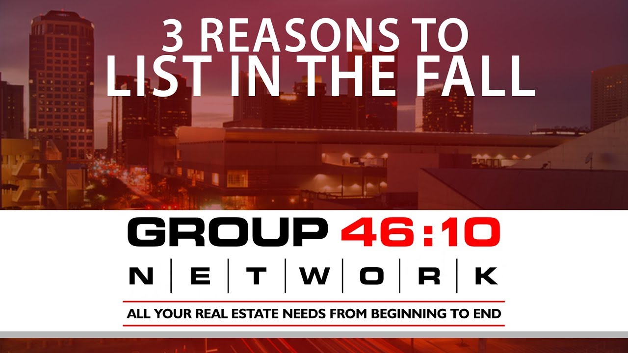 Why Fall Is Still a Good Time to Sell