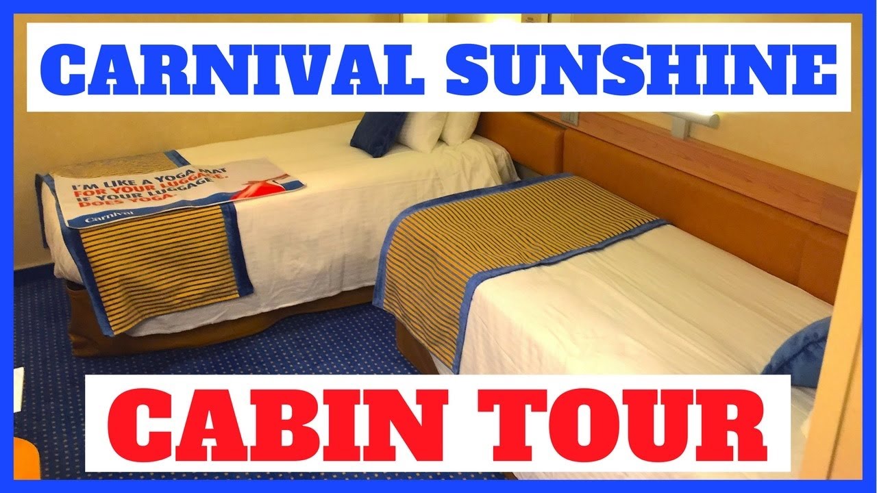 Carnival Sunshine - Cabin 1639 - Video 1
