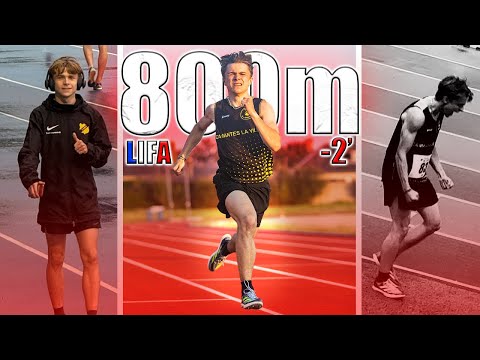 TOP 10 au Championnat d'Île de France 800m Junior ! - Sub 2 minutes !?