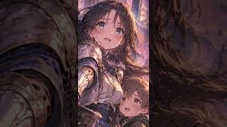 「……怖いですよ。でも、この人を置いてはいけませんから。」⚔️震える手で剣を抜いた、新米騎士の少女。9月13日の誕生花「リンドウ」💜#ほのかの花絵本 #朗読