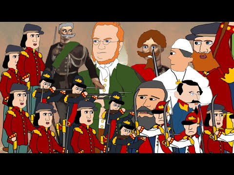 Storia, Le 3 GUERRE DI INDIPENDENZA le sintesi con i disegni e le animazioni di flipped prof