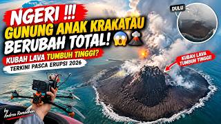 Download lagu NGERI !!! GUNUNG ANAK KRAKATAU BERUBAH TOTAL! 😱🌋 KUBAH LAVA TUMBUH TINGGI? TERKINI PASCA ERUPSI 2026 mp3