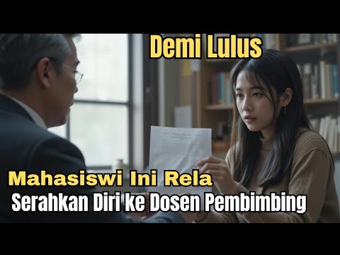 Demi Skripsinya, Mahasiswi Ini Melayani! Dosen Pembimbingnya || Cerita Dewasa