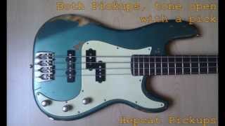 Hepcat Bass pickups VS Seymour Duncan SPB2 Basslines pickups, Sandberg VT bass