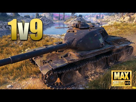 T95E6: Crazy 1 vs. 9 - World of Tanks
