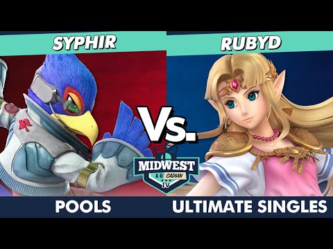 Midwest Arcadian IV Pools - Syphir (Falco) Vs. RubyD (Zelda) SSBU Ultimate Tournament