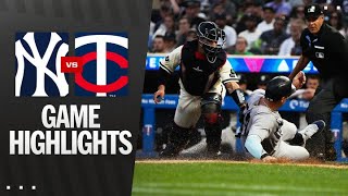 Yankees vs. Twins Game Highlights (9/16/25) | MLB Highlights