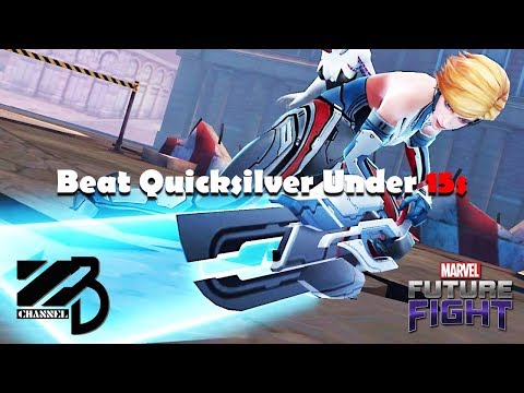 Beat Quicksilver Under 15 Seconds (with 2 different teams) -  Marvel Future Fight