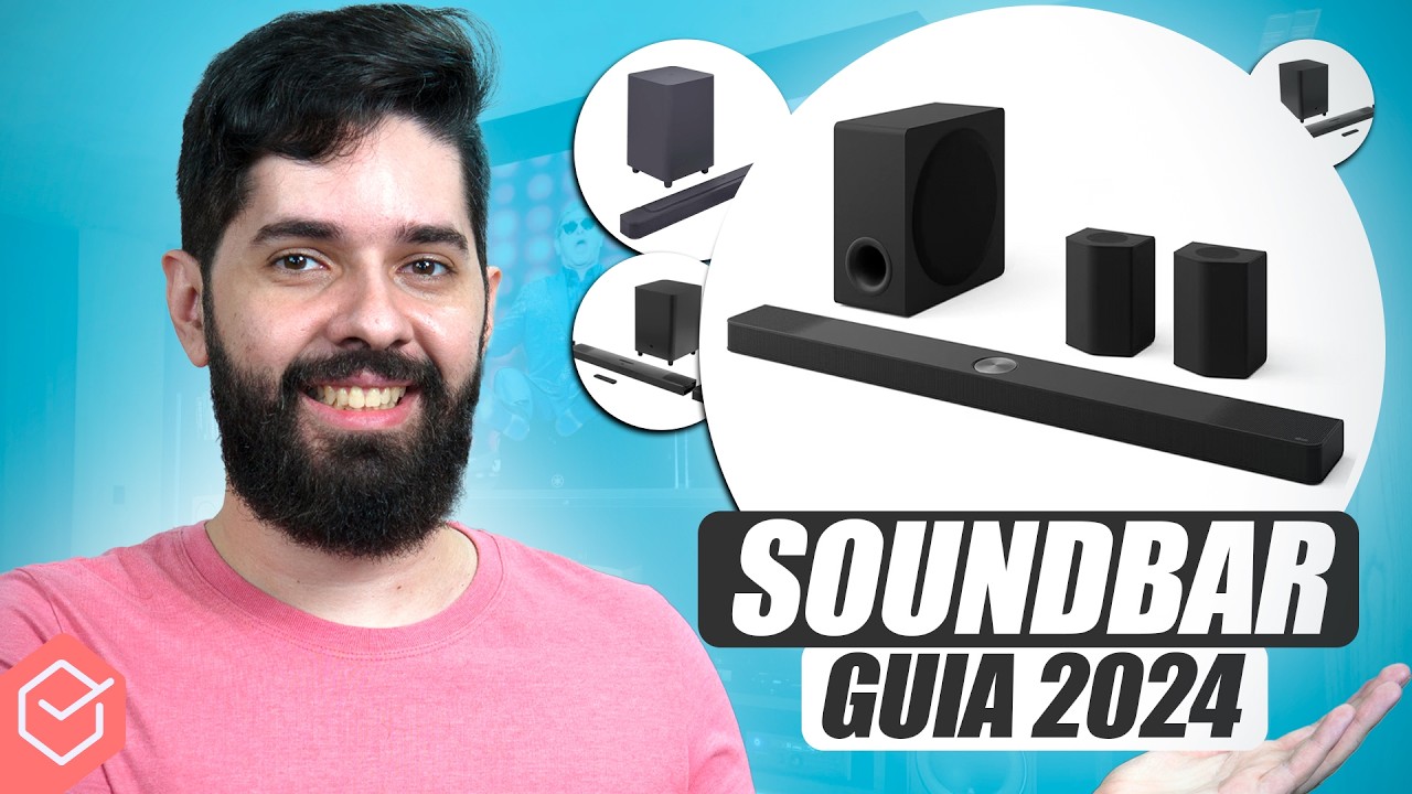 SOM DE CINEMA! 10 MELHORES SOUNDBARS CUSTO BENEFÍCIO em 2024?! // MODELOS BONS e BARATOS!