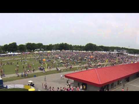 B-93 Birthday Bash start to finish in 3 minutes.