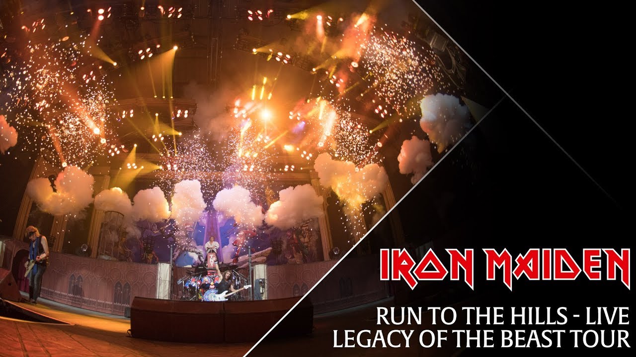 Iron Maiden - Run To The Hills (live from the Legacy Of The Beast tour) - YouTube