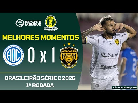 Confiança 0x1 Amazonas FC
