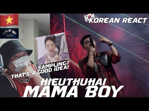 [EXCLUSIVE!]🇻🇳🇰🇷🔥Korean Hiphop Junkie react to MAMABOY - HIEUTHUHAI | KING OF RAP (VNM/ENG SUB)