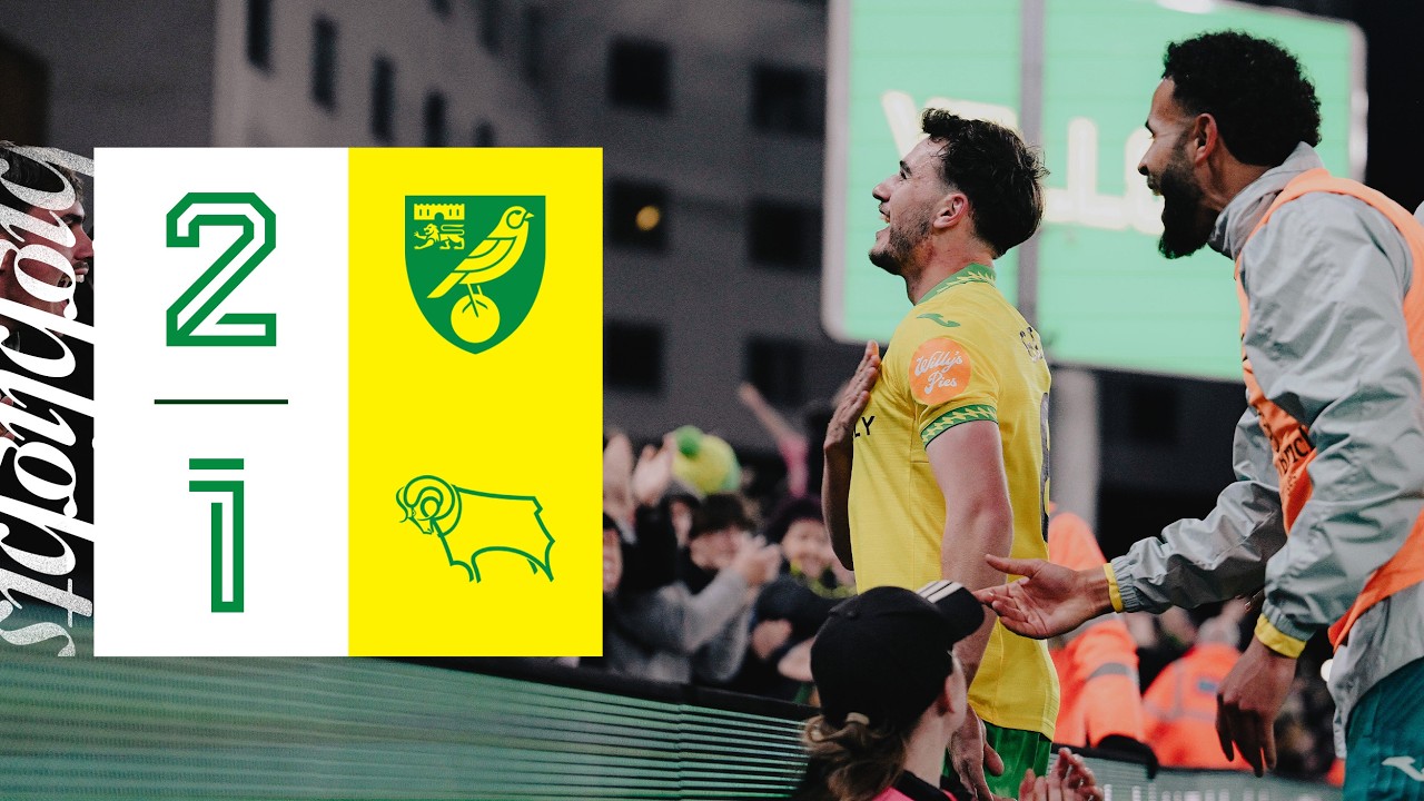 Norwich City vs Derby County Highlights
