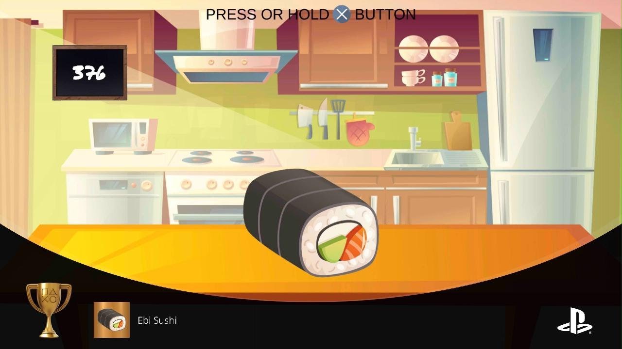 The Jumping Sushi ~ Ebi Sushi Trophy