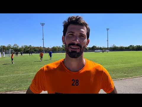 Le prime parole di Matteo Momentè in arancioazzurro