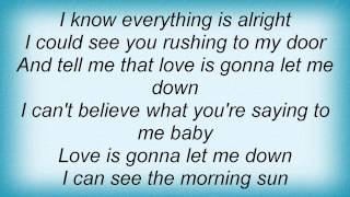 Ben Harper - Love Gonna Walk Out On Me Lyrics