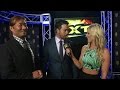 Kenta speaks to Renee Young after arriving at NXT ...