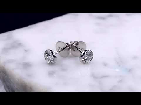 Custom Lab Diamond Stud Earrings