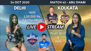 🔴LIVE KKR vs DC GIRLS COMMENTARY | IPL 2020 - 42nd Match | Kolkata Knight Riders vs Delhi Capitals