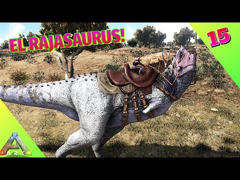 EL RAJASAURUS! 🔥🦖🔥 MI PRIMER CARNÍVORO GRANDE! Ark Survival Evolved Gameplay ESPAÑOL #15