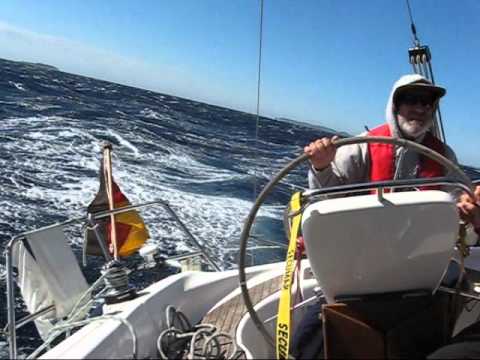 Windstärke 7 vor Porquerolles