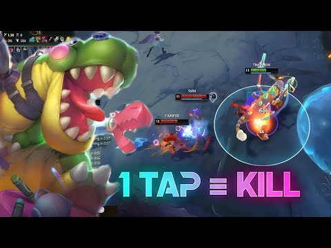 CLIMB RANK  #2 Fastest Stacking Cho'Gath Jungle Build