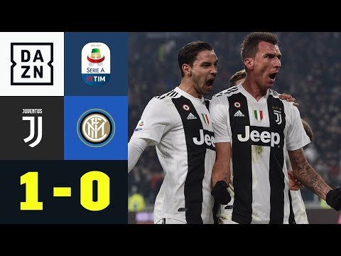 Mario Mandzukic ist Juves Matchwinner: Juventus - Inter Mailand 1:0 | Highlights | Serie A | DAZN