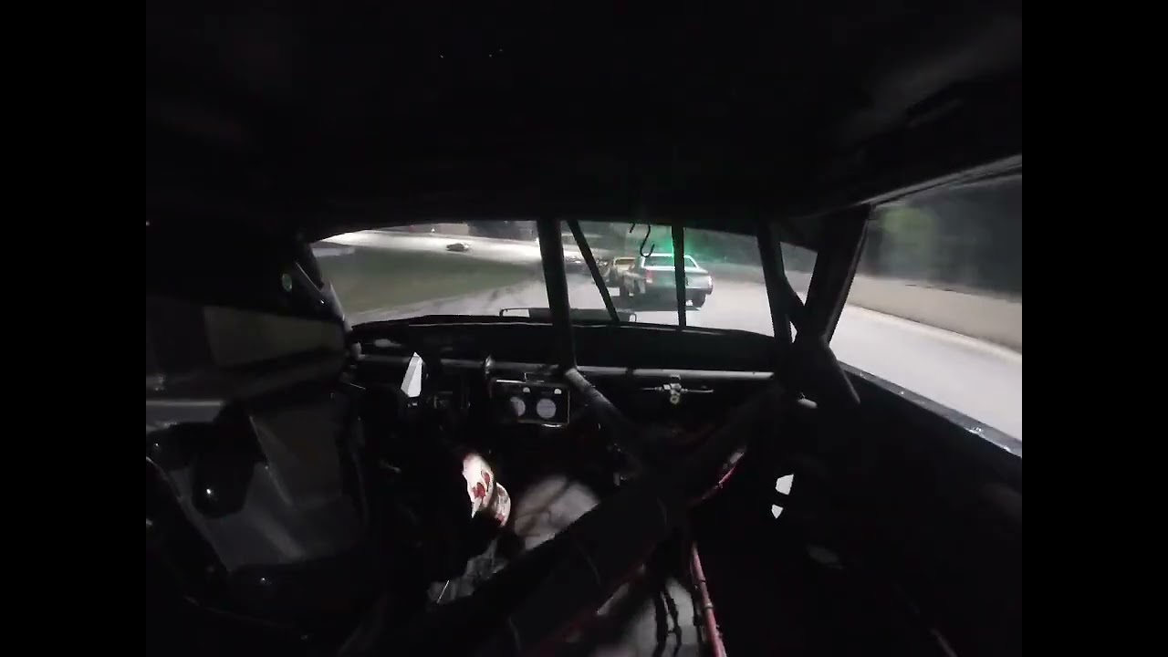 Callie Osborne in #77 at Lee USA Speedway