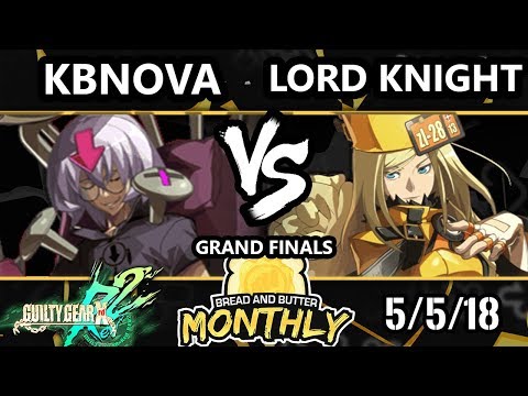 BnB 2 GGXRD2 - KBnova [L] (Bedman) Vs. Lord Knight (Millia) - Guilty Gear XRD Rev 2 Grand Finals