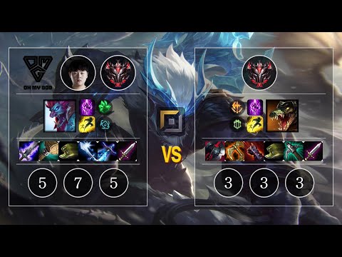 OMG Curse Trundle vs Renekton Top - KR GrandMaster Patch 10.10