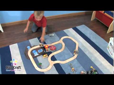Slide 4 - Railway Bucket Builder Set, 50 Pieces (video)